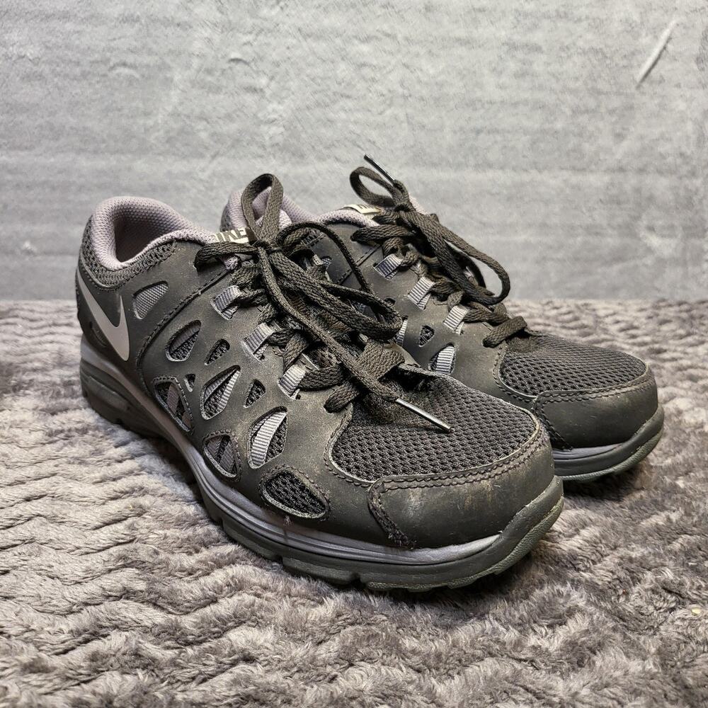 Nike Dual Fusion Shoes Boys Size 5Y Running Athletic 599801-001‎ Sneakers